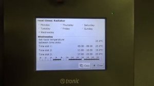 How to Use Touch Screen Controls Biomass Boiler