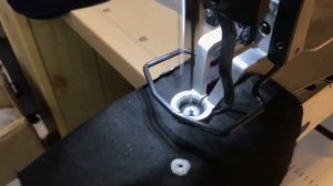 Работа закрепочной машины Jack JK-1900