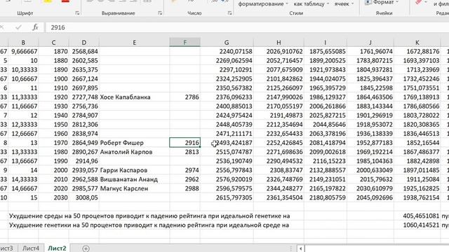 2. Генетика vs cреда. Соотношение факторов в итоговом результате игрока в шахматы. смотреть онлайн