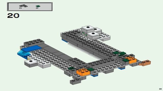 LEGO Minecraft 2016 THE END PORTAL 21124 - Лего Майнкрафт Портал в Край #1 смотреть онлайн