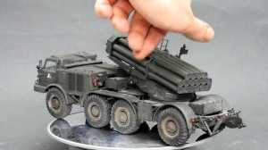 9К57 Ураган Трумпетер 1/35, 9K57 Uragan Trumpeter 1/35