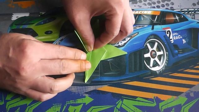 Оригами стрекоза. Как сделать оригами стрекозу из бумаги. How to make origami dragonfly out of pape