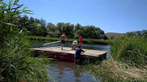 Строительство плота, основательный подход. Урал 2020