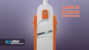 Spring Slicer - L'INNOVATIVO AFFETTAVERDURE VERTICALE CHE AFFETTA IN MODO VELOCE E SICURO