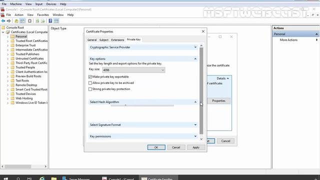 57. Create a Wildcard Certificate using MMC in Windows Server 2019 смотреть онлайн