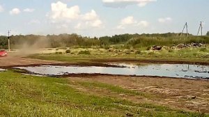 нексия  в грязи!