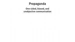 3 - 2 - The Power of Propaganda and the All-powerfull Media Paradigm