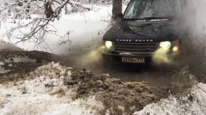 Range Rover Vogue L322 на жестком бездорожье!