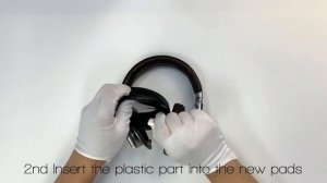 How to Replace SONY MDR-1A Headphones Ear Pads/Cushions | Geekria