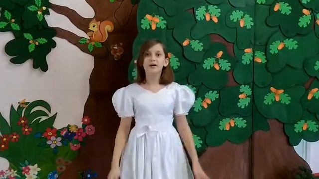 Полина Саяпина, сказка в стихах "Заколдованный лес" п. Винодельненский смотреть онлайн