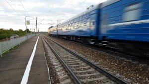 ЧС4т-476 чешет 120 км/ч с поездом №77 Москва-Гродно по 300 км