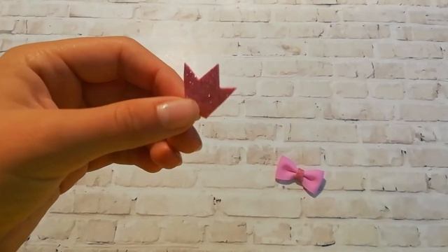 ?МК✨Бантики для маленьких девочек?Резинки из фоамирана?foamiran?Handmade Dasha?
