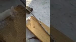 Обогрев палатки паром. Необычная идея.