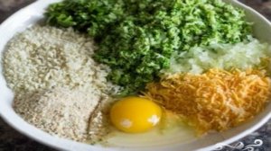 Котлеты из брокколи в духовке