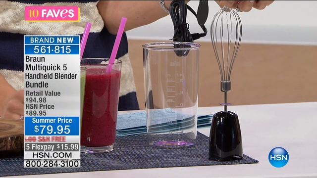 Braun Multiquick 5 Handheld Blender Bundle смотреть онлайн