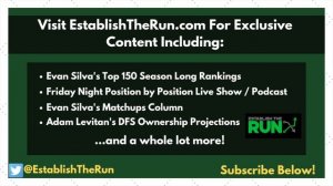 Establish The Run Episode 12: FAVORITE 2019 Fantasy Football Picks By Round