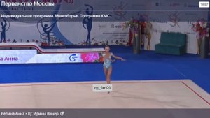 Анна Репина, скакалка-26,3, Первенство Москвы 2024