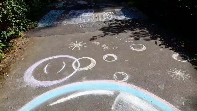 Конкурс рисунков на асфальте в лагере "Волна" 3 смена 2023 г. Все Дома | Летние каникулы с пользой!