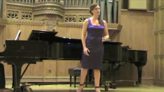 Sarah van der Ploeg - Ach, ich fuhl's from Mozart Die Zauberflote смотреть онлайн