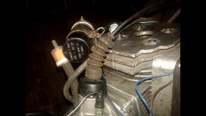 "Бродяга" Восход с двигателем от мотороллера муравей