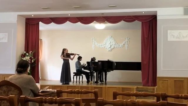 Писарева Полина 10 лет. Д.Д. Шостакович «Элегия». Ф. Давид «Каприччио» смотреть онлайн