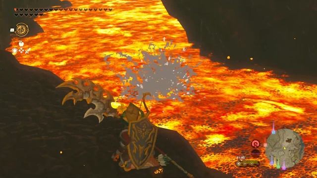 Броня Дракона Динраля Zelda Tears of the Kingdom ➤ Доспехи Дракона Огня