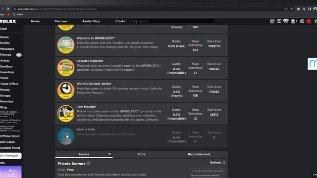 Make a Wish Badge & Carrie the Cake Char? | Cleaning Simulator смотреть онлайн