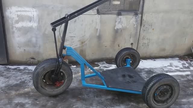 МТ-7. Самодельный трактор. День 6 (двигатель) Homemade tractor. Day 6 (engine) -