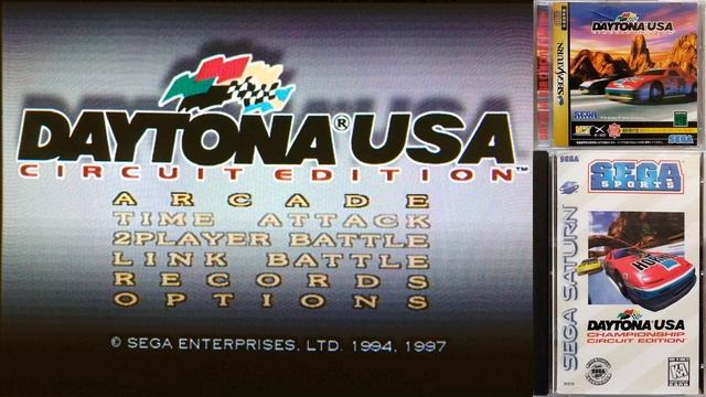 Daytona USA Championship Circuit Edition Menu Music Soundtrack [real hardware] смотреть онлайн