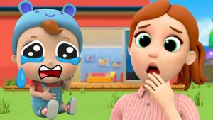 boo boo song little angel | Nursery Rhymes | Kids Song