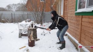Топор-Колун Fiskars X25 - Обзор и Тест