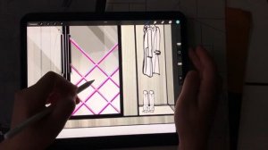 Как нарисовать фацет и фаску на зеркале в procreate