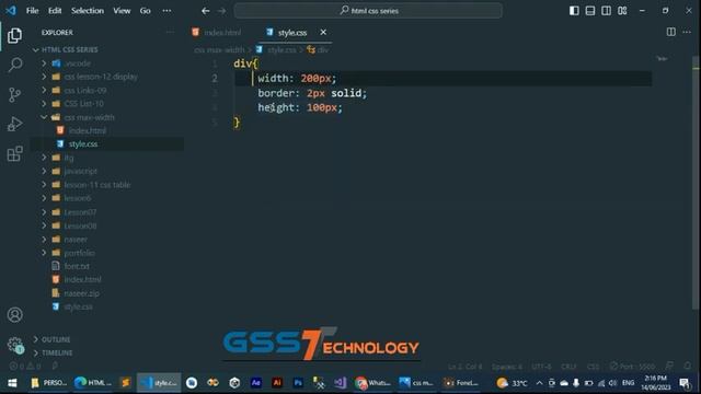 HTML CSS BEGINNER TO ADVANCE  SERIES | LESSON #13 | Media Query css Min and (Max for All Devices)