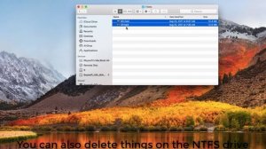 How to copy files from Mac to NTFS external hard drive?