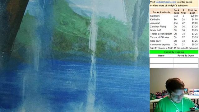 MTG Live Pack Sale & Breaks / Collection Sorting with Cothern Cards смотреть онлайн