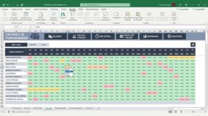 Planilha de CONTROLE DE FUNCIONÁRIOS | EXCEL | COMPLETA! [2024]