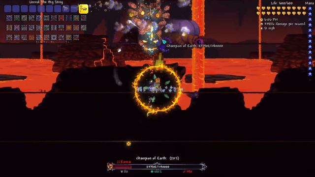 How to beat Champion of Earth in Masochist Mode (Terraria Fargo's Mod) смотреть онлайн