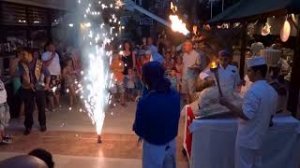 Турция Кемер - Club Hotel Phaselis Rose 5_ - ужин в ресторане.mp4