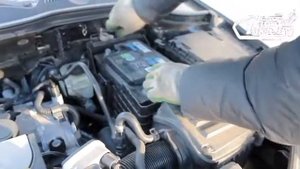Замена аккумулятора на VW Passat 2006 2.0