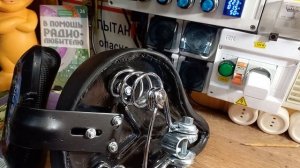 широкое сиденье со спинкой для электровелосипеда -МЕТАЛИЧЕСКОЕ!