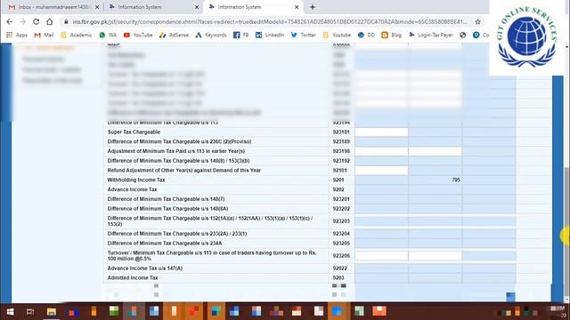 How to file FBR Return by GIT Online services смотреть онлайн