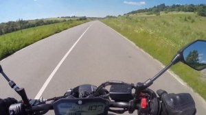 Тест обзор Yamaha MT-07, первые впечатления после 400-ки