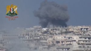 Сирия. Авиаудары по укрытиям террористов в провинции Хомс