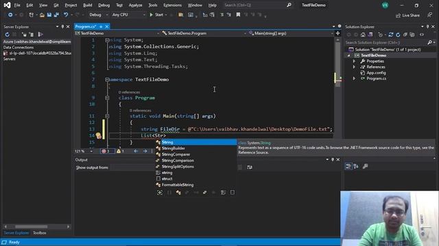 Streams In C# Tutorial | Files and Streams in C# | C# Streams Explained | C# Tutorial | Simplilearn