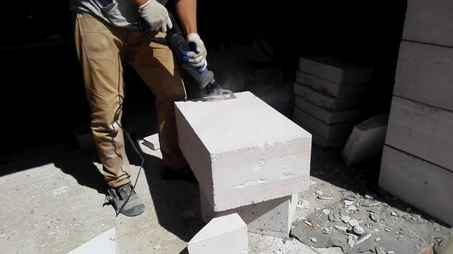 Как быстро распилить ГАЗОБЛОК ??? Наша версия !!! смотреть онлайн