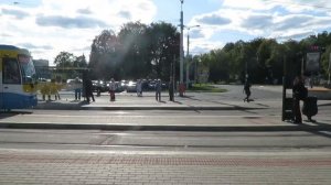 Вокзальная площадь в Кошице/The station square in Kosice