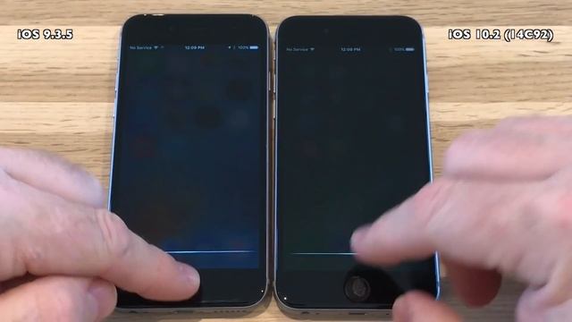 iPhone 6S : Speed Test iOS 9.3.5 vs iOS 10.2 Final (Build 14C92) смотреть онлайн