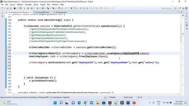 DTO Query with JPA CriteriaQuery | Create a DTO from a JPA Criteria Query | KK HindiGyan смотреть онлайн