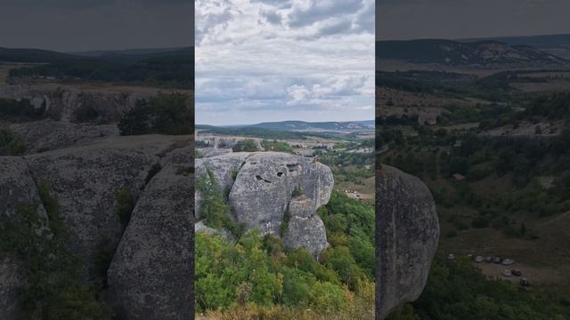 Пещерный город Эски-Кермен, Бахчисарайский район, Крым.