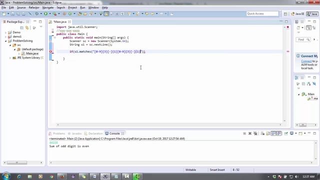 Write a java program to check Number Validation смотреть онлайн